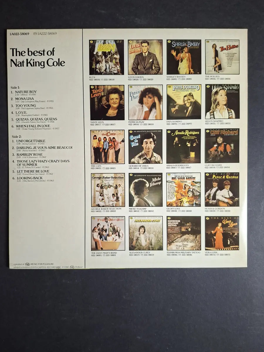 Nat King Cole – The Best Of Nat King Cole