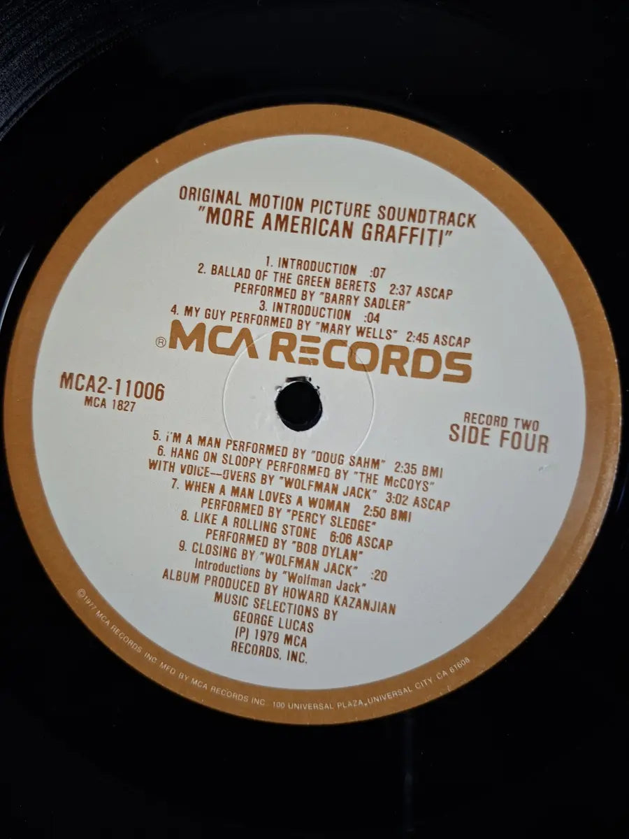 Original Motion Picture Soundtrack "More American Graffiti"