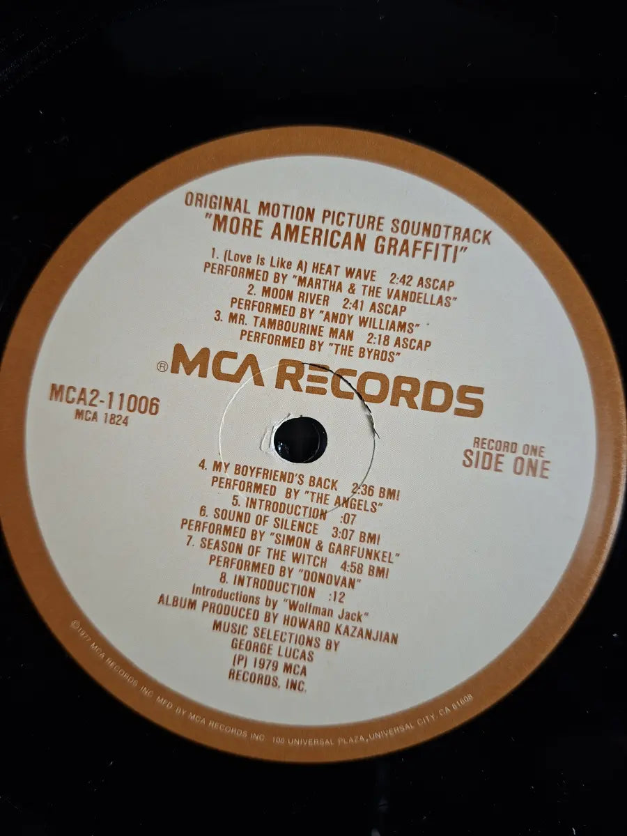 Original Motion Picture Soundtrack "More American Graffiti"