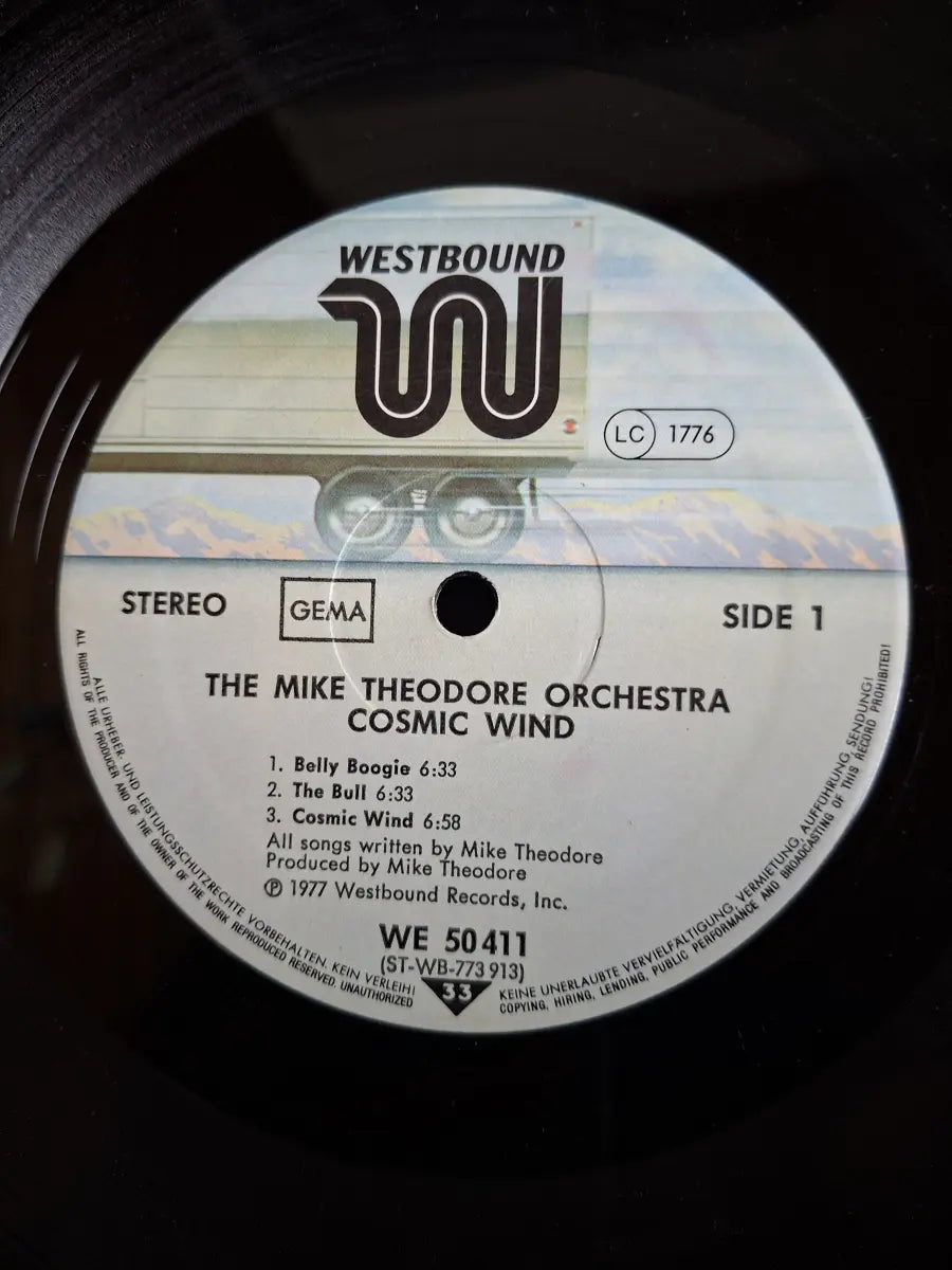 The Mike Theodore Orchestra ‎– Cosmic Wind