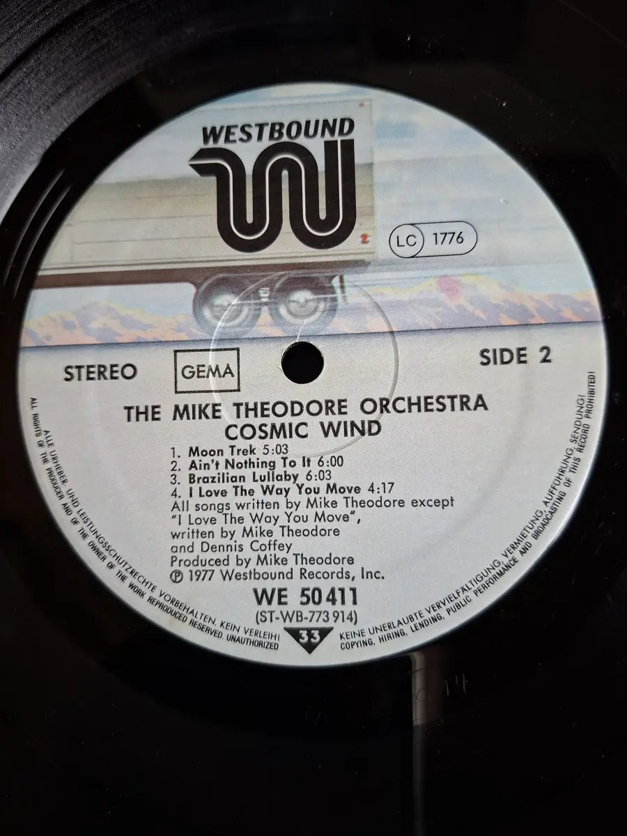 The Mike Theodore Orchestra ‎– Cosmic Wind