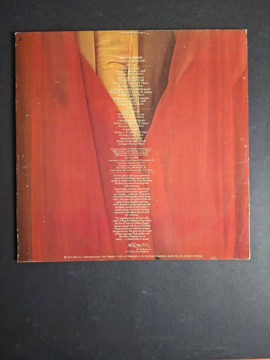 The Three Degrees – The Three Degrees