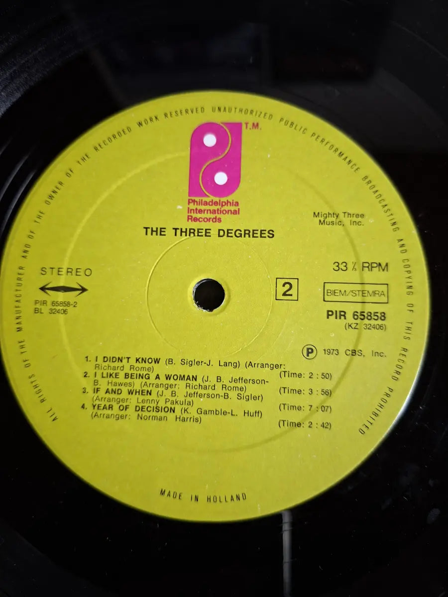 The Three Degrees – The Three Degrees