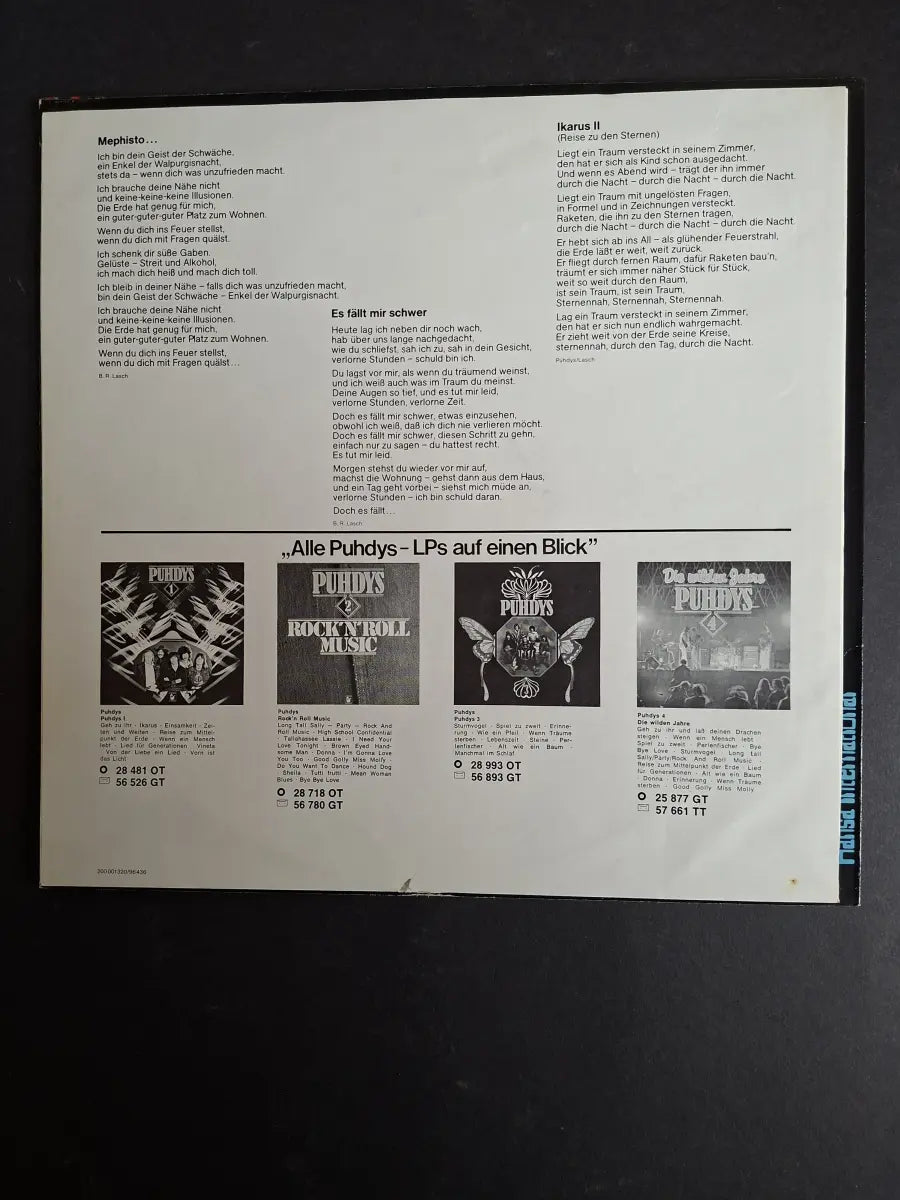 Puhdys – Puhdys 5
