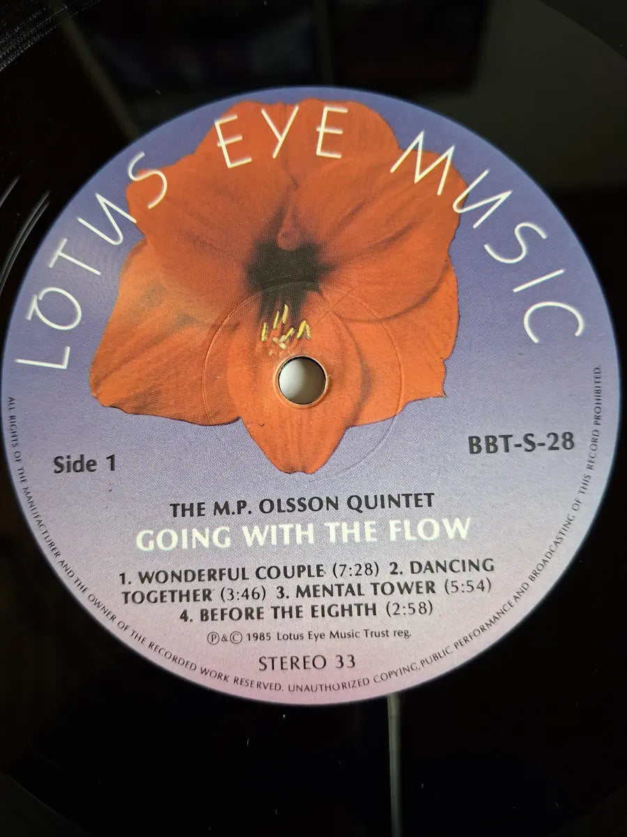 The M.P. Olsson Quintet – Going With The Flow