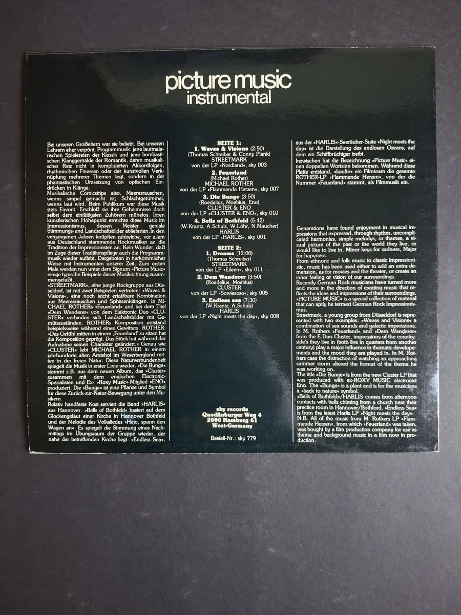 Picture Music Instrumental