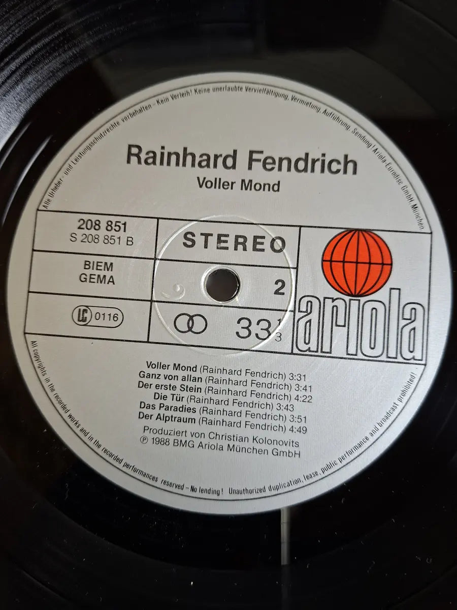 Rainhard Fendrich – Voller Mond