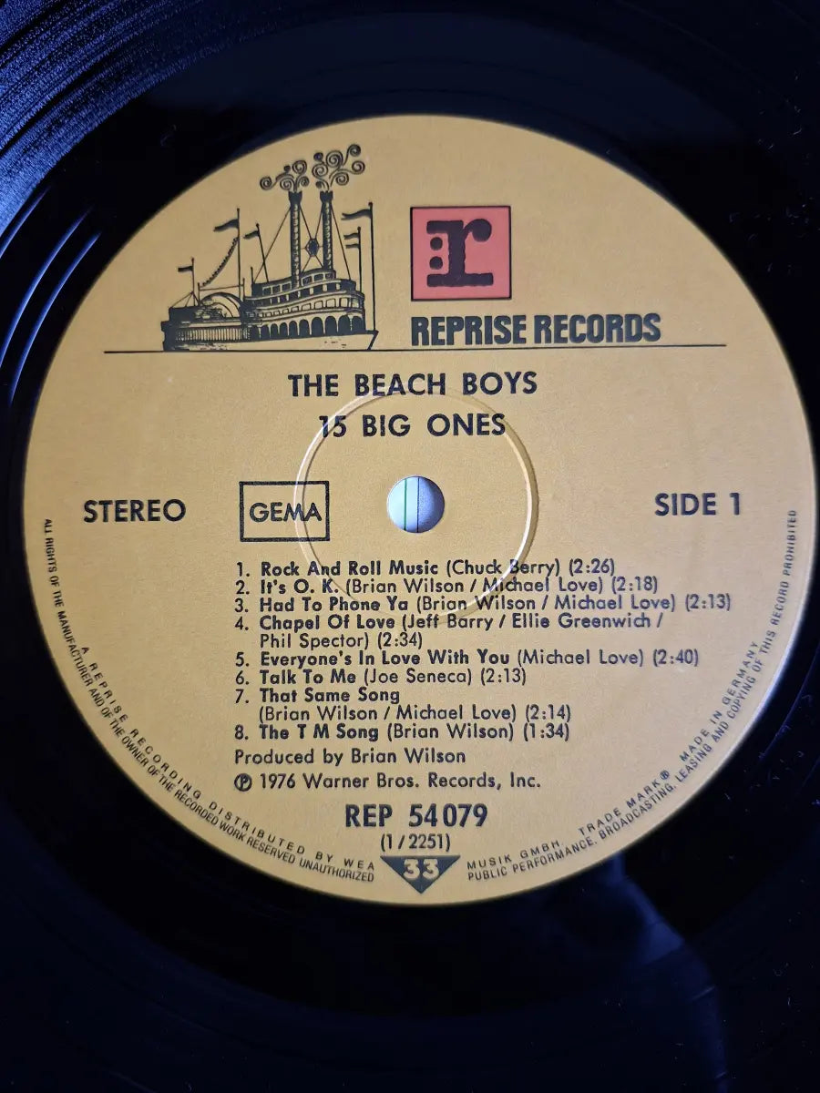 The Beach Boys – 15 Big Ones