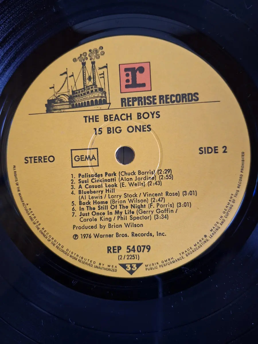 The Beach Boys – 15 Big Ones