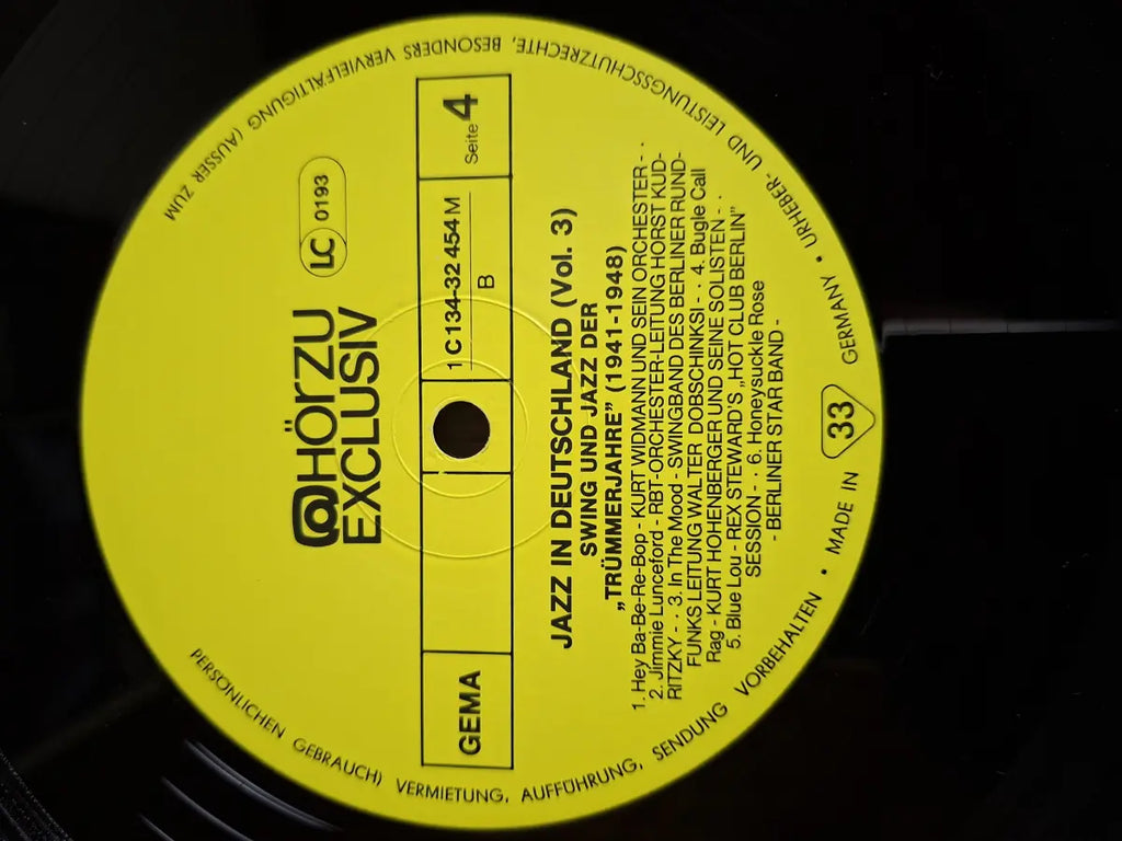 Jazz In Deutschland, Vol. 3 - Swing & Jazz Der "Trümmerjahre" (1941-1948)