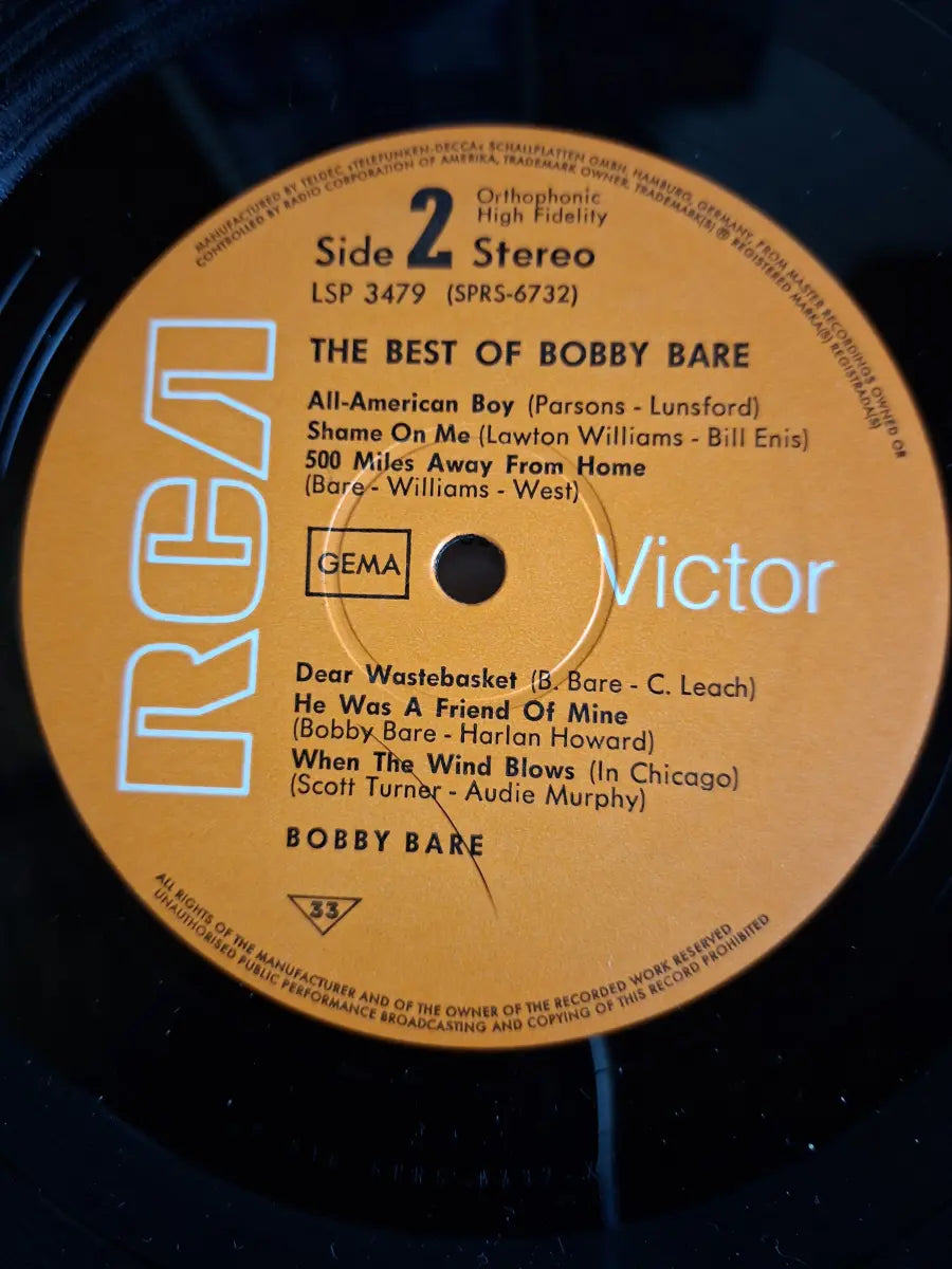 Bobby Bare – The Best Of Bobby Bare