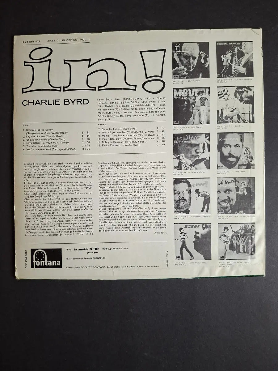 Charlie Byrd – In!