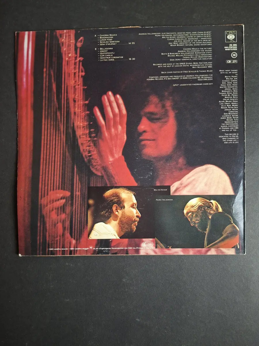 Andreas Vollenweider – Caverna Magica (...Under The Tree - In The Cave...)