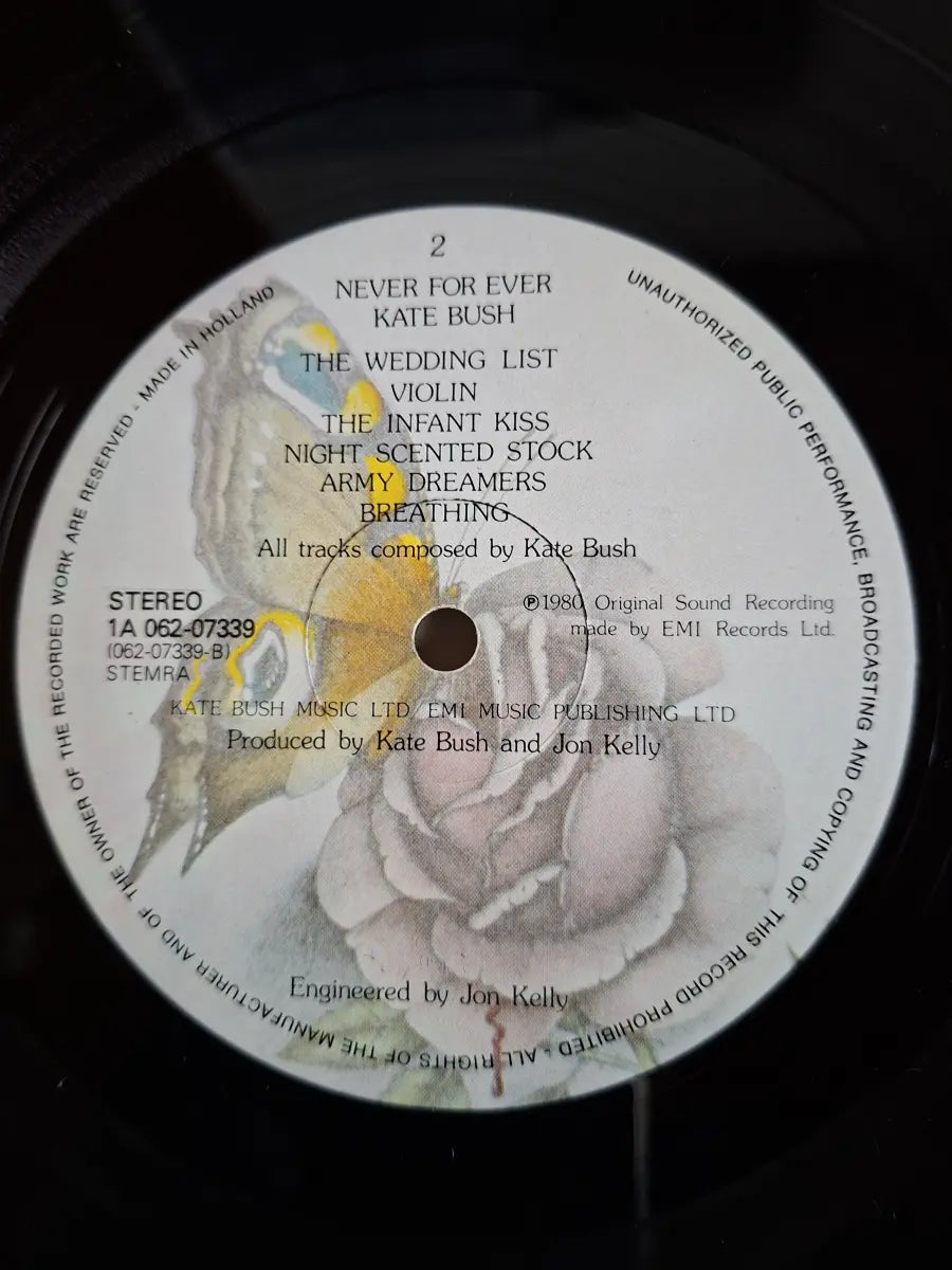 Kate Bush – Never For Ever