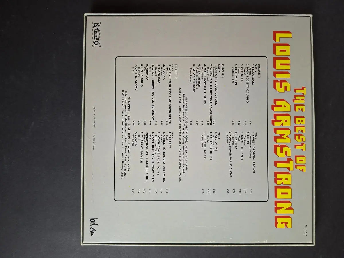 Louis Armstrong – The Best Of Louis Armstrong