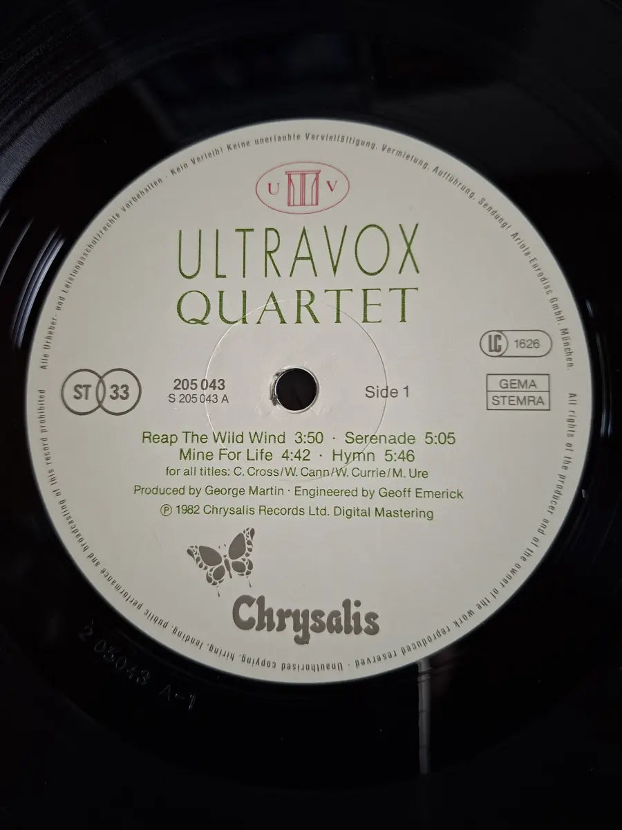 Ultravox – Quartet