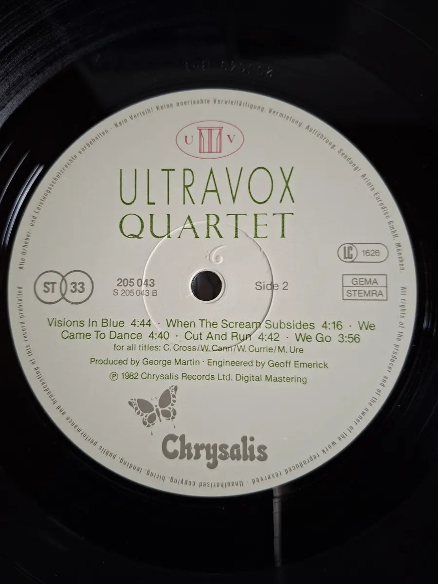 Ultravox – Quartet