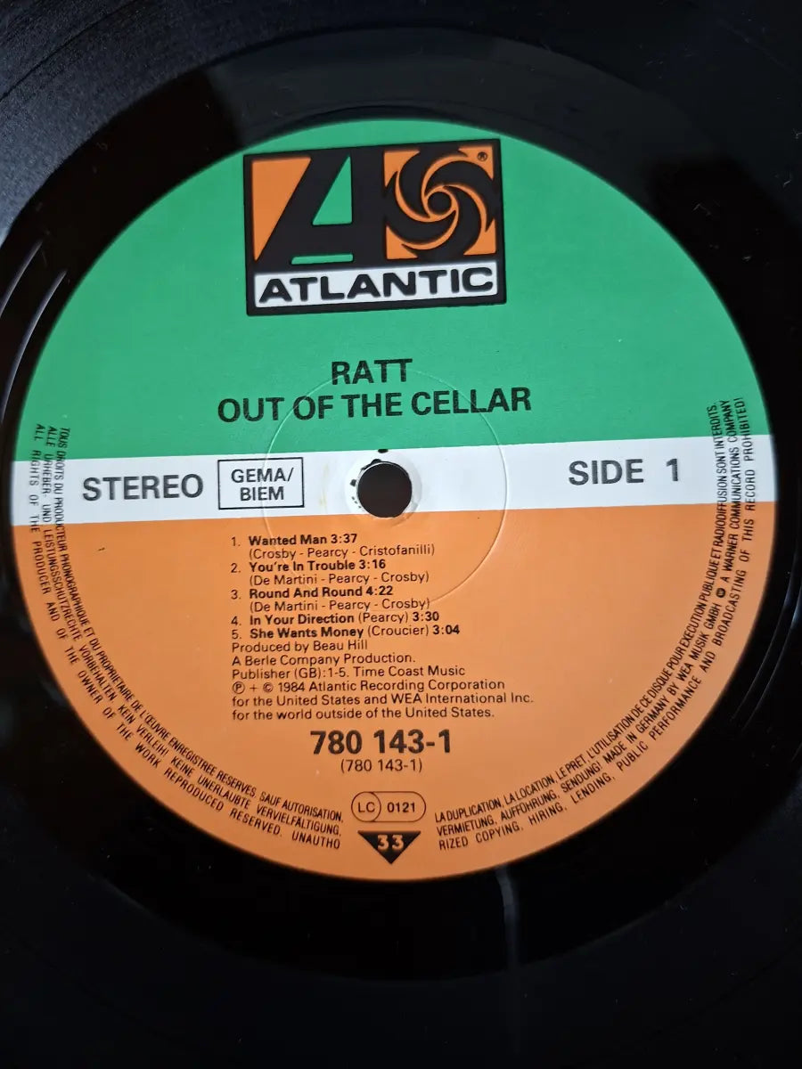 Ratt – Out Of The Cellar