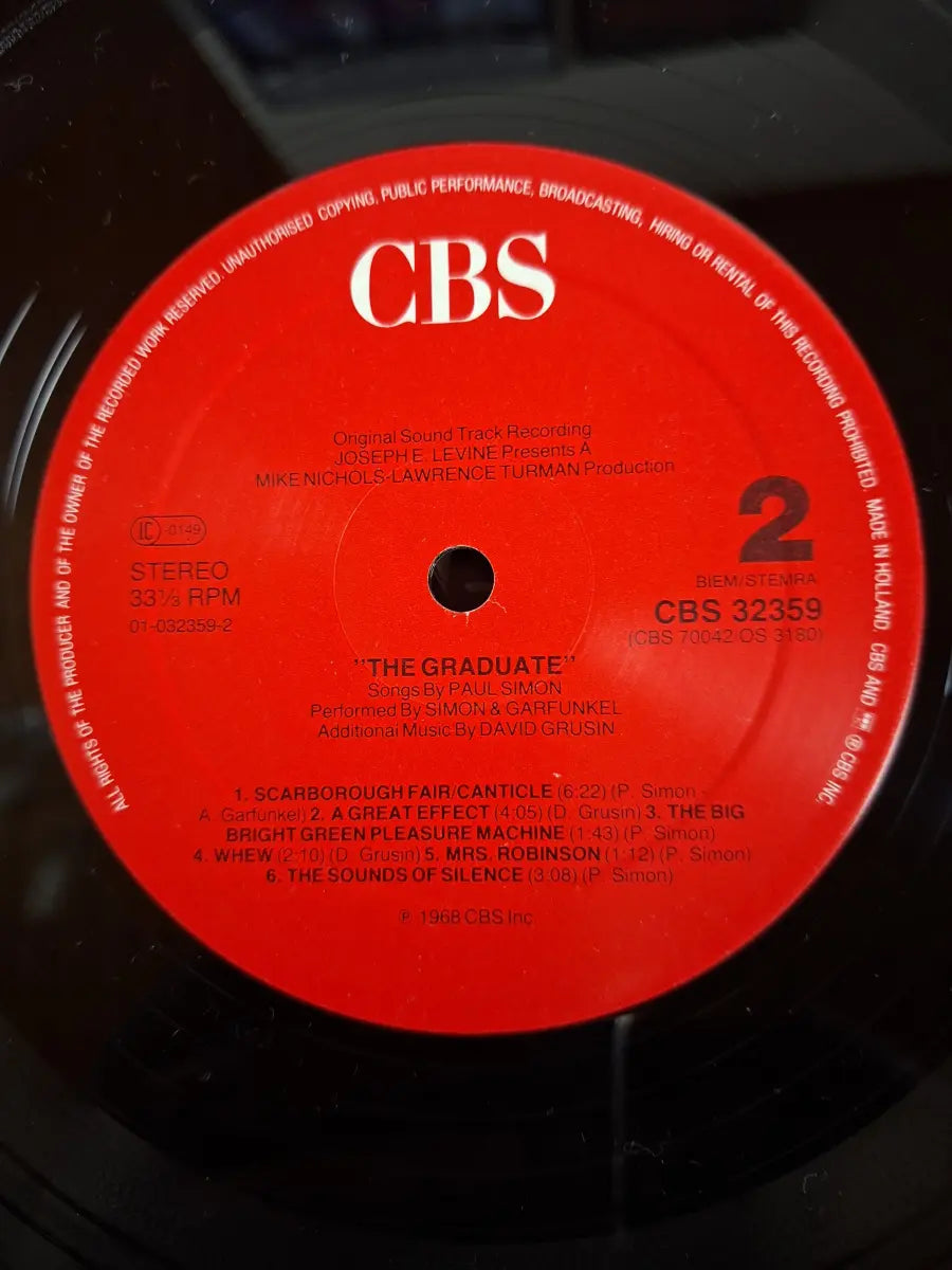 Simon & Garfunkel, Dave Grusin – The Graduate (Original Sound Track Recording)