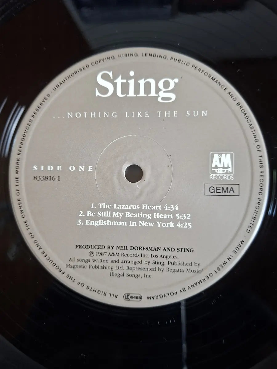 Sting – ...Nothing Like The Sun
