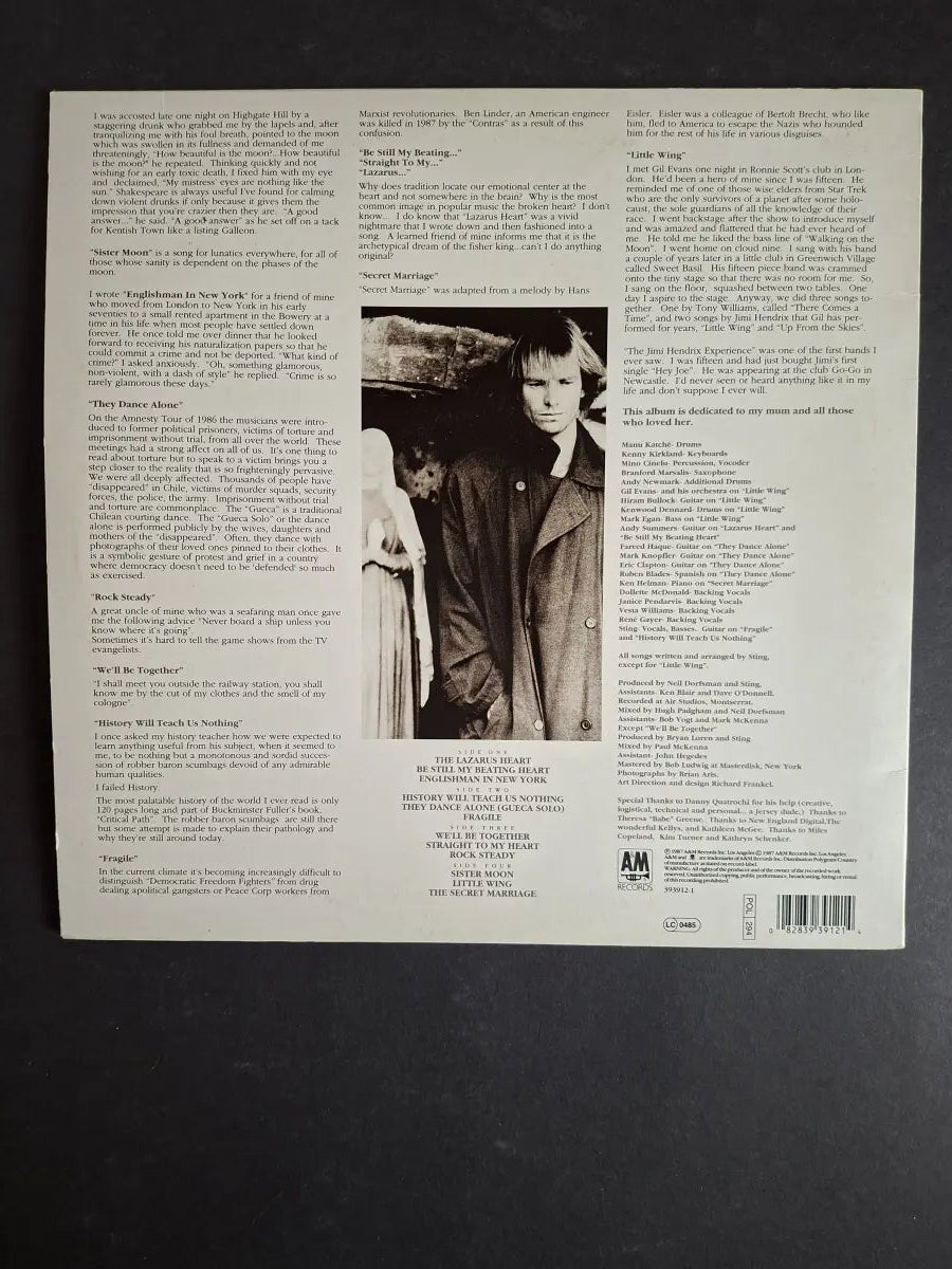 Sting – ...Nothing Like The Sun