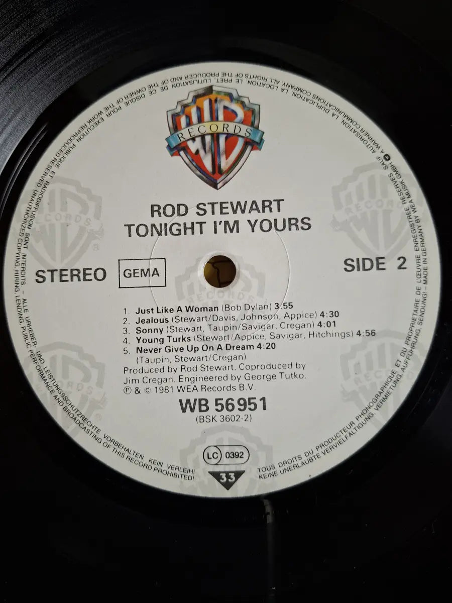Rod Stewart – Tonight I'm Yours