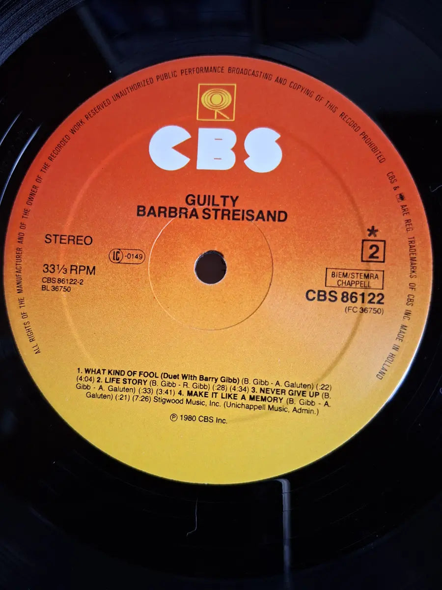 Streisand – Guilty
