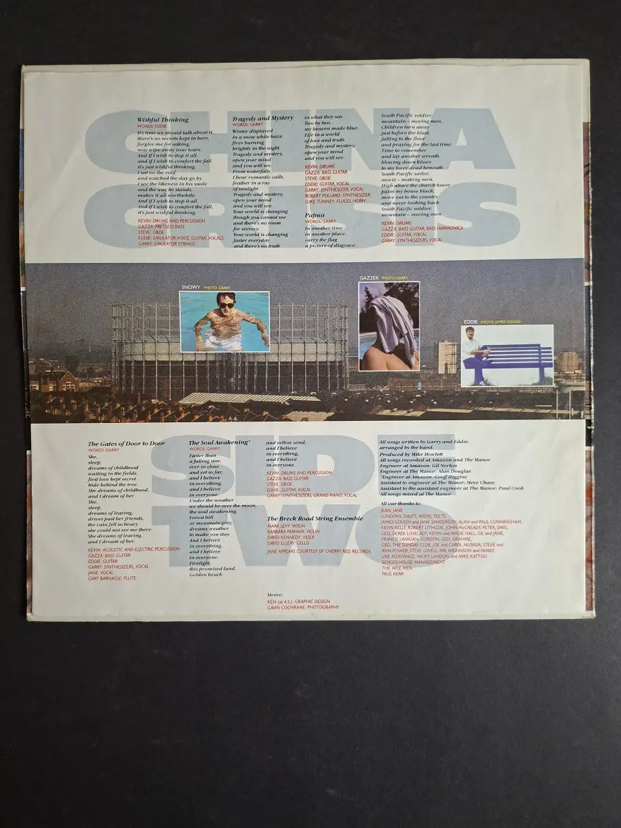 China Crisis – Working With Fire And Steel (Possible Pop Songs Volume Two)