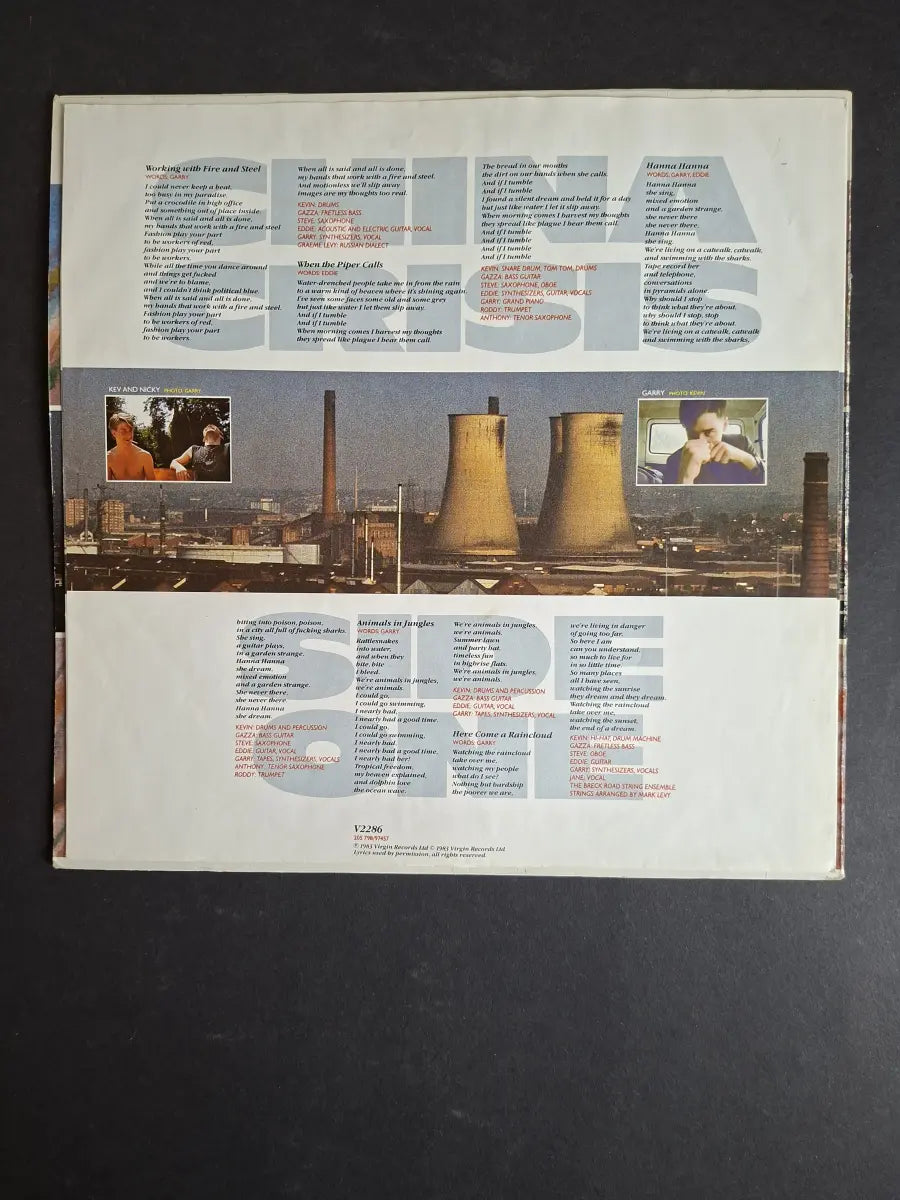 China Crisis – Working With Fire And Steel (Possible Pop Songs Volume Two)