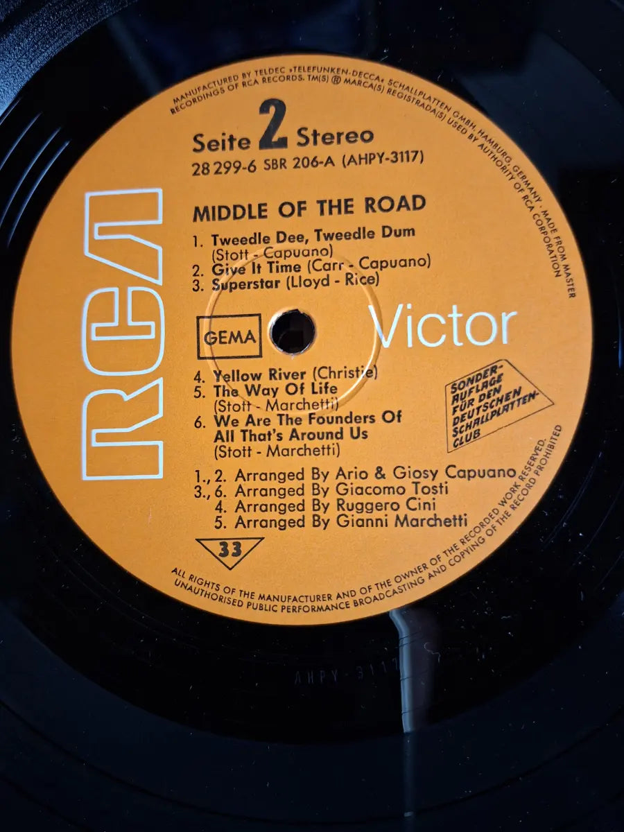 Middle Of The Road – Chirpy Chirpy Cheep Cheep
