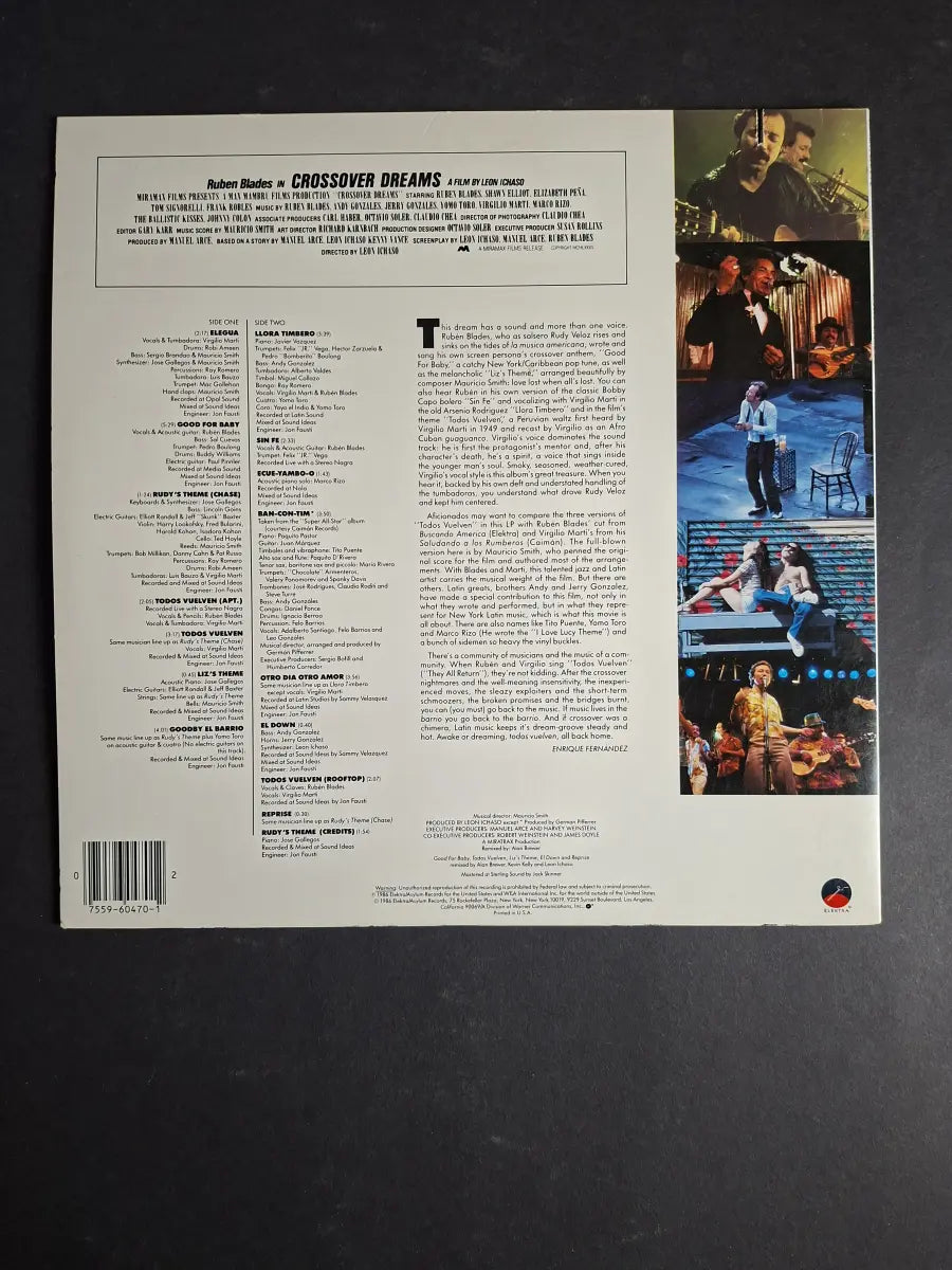 Crossover Dreams (Original Motion Picture Soundtrack)