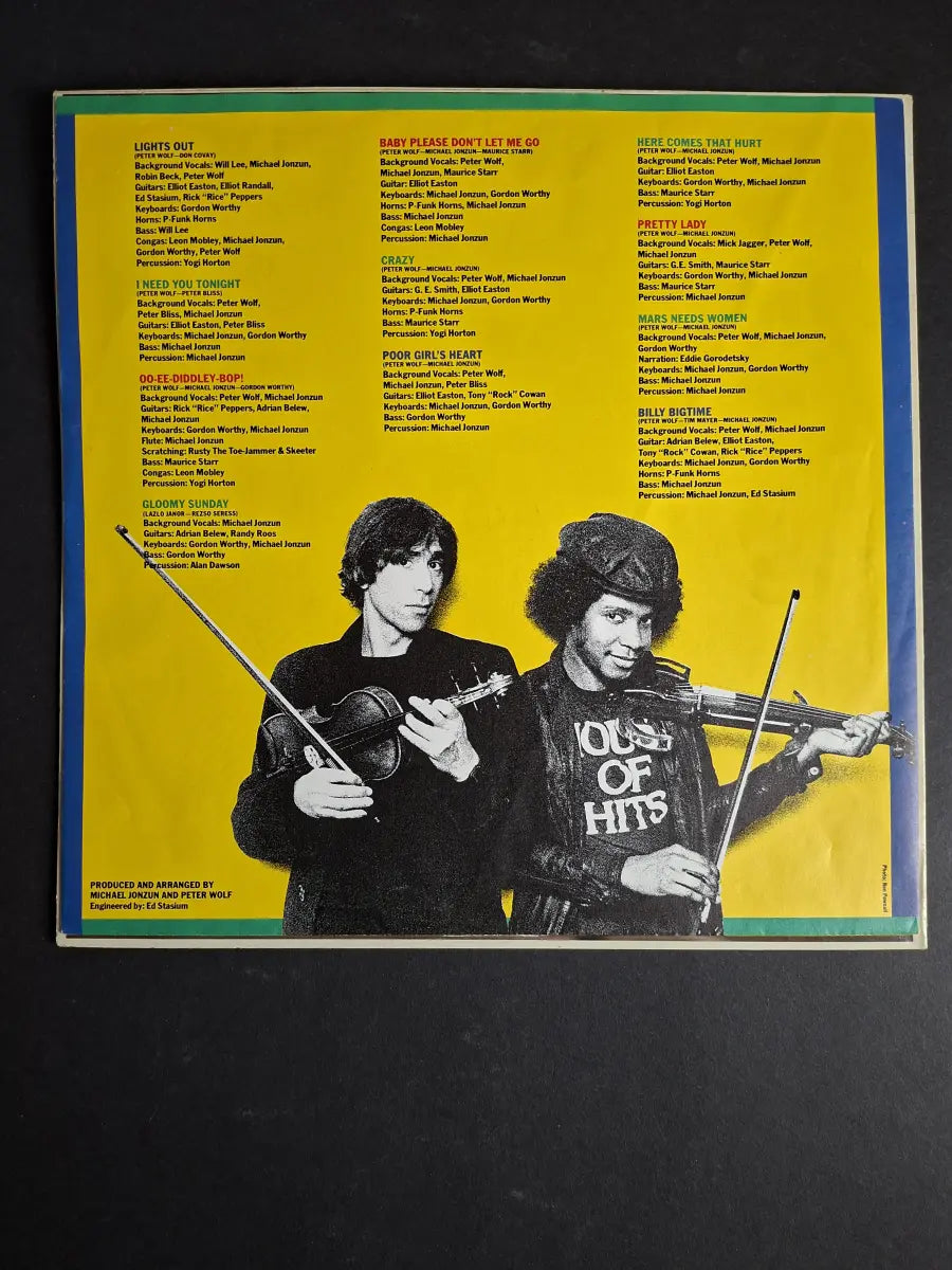 Peter Wolf – Lights Out