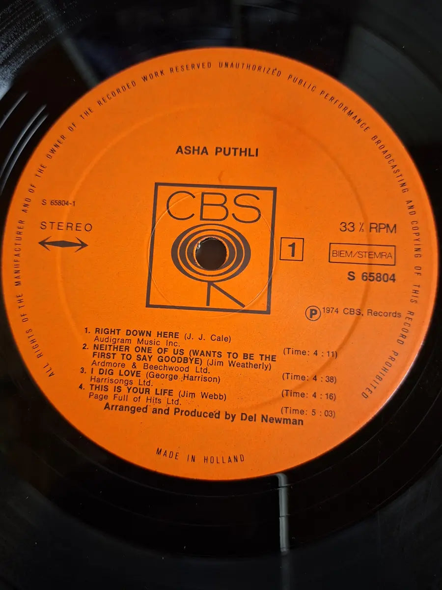 Asha Puthli – Asha Puthli