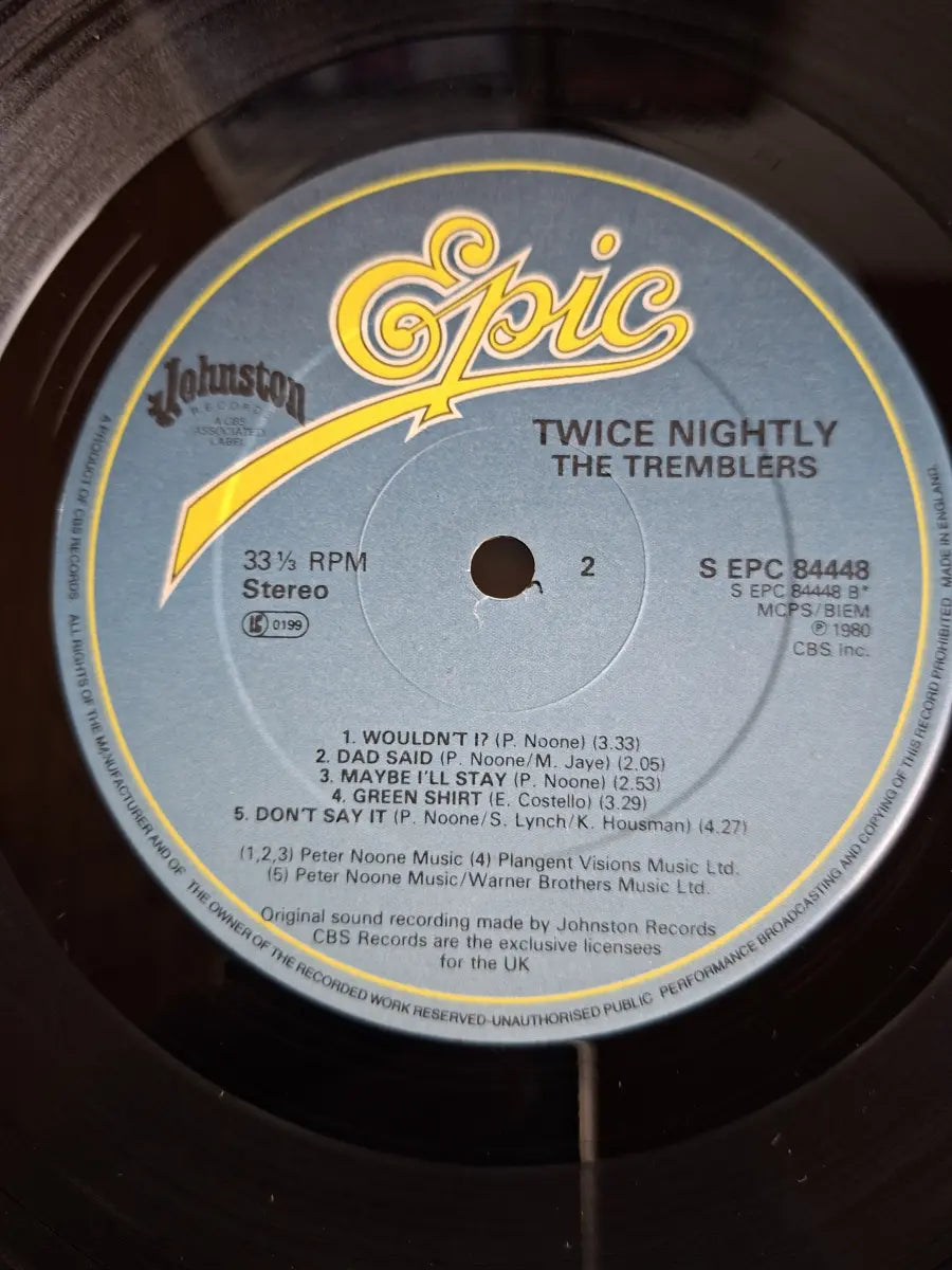 The Tremblers – Twice Nightly