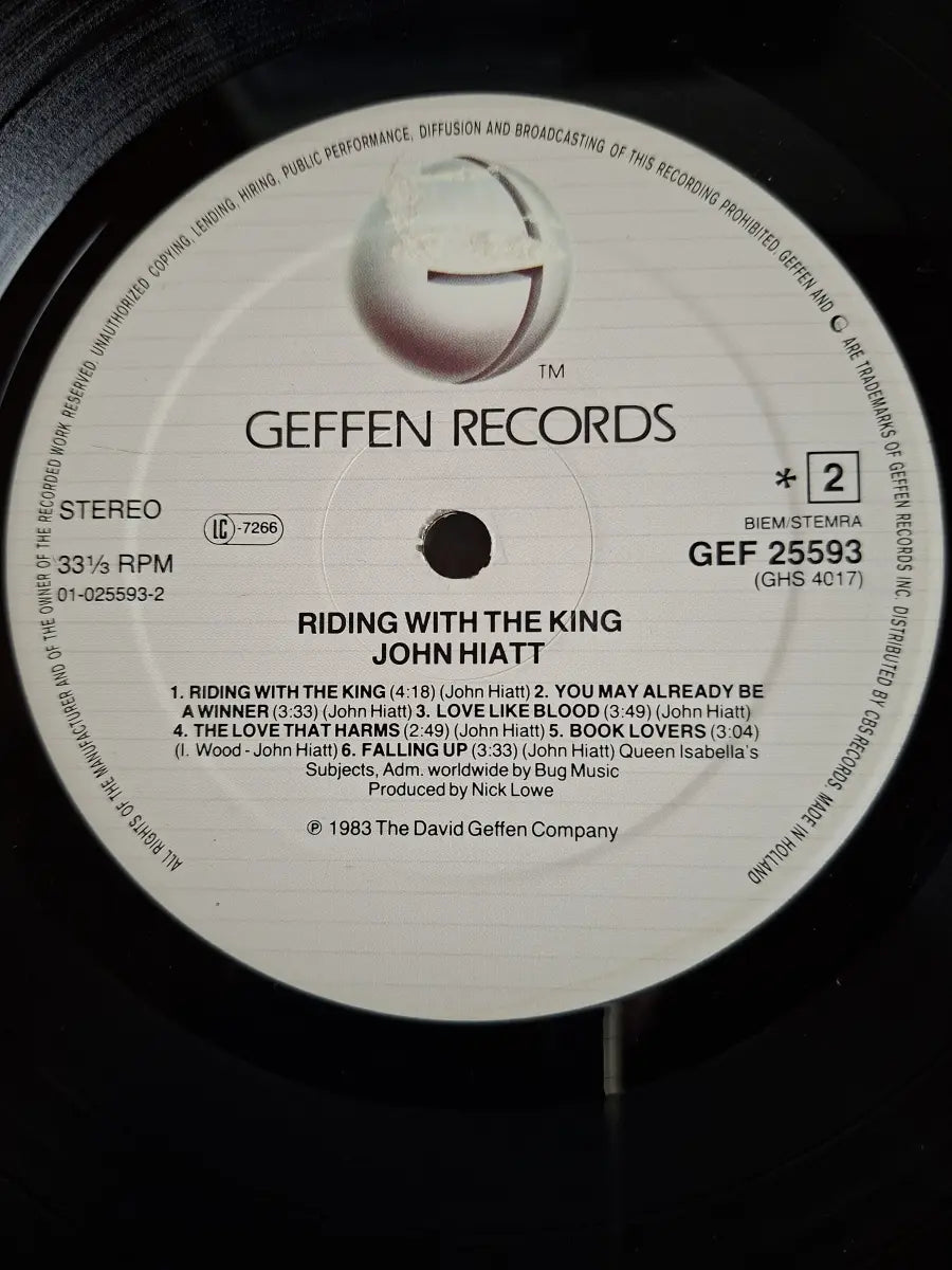 John Hiatt – Riding With The King