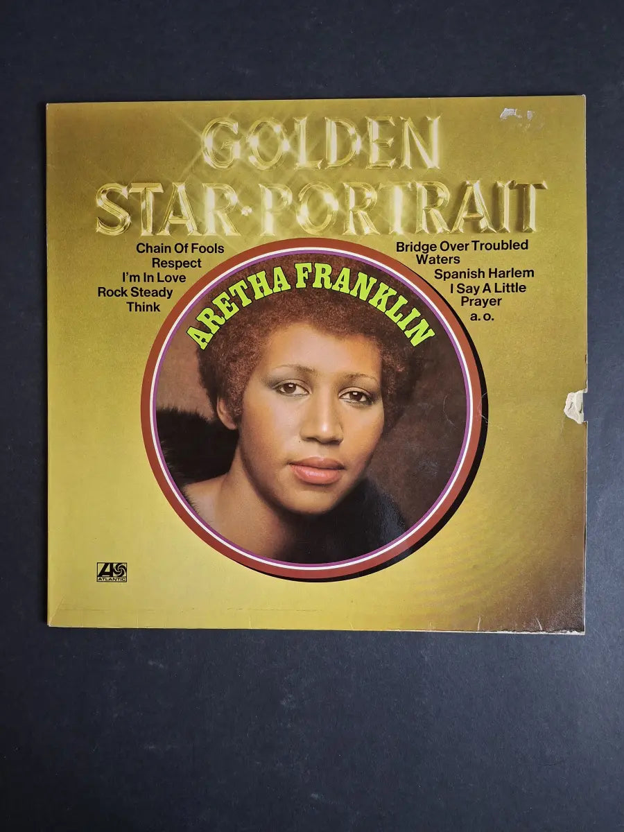 Aretha Franklin – Golden Star Portrait