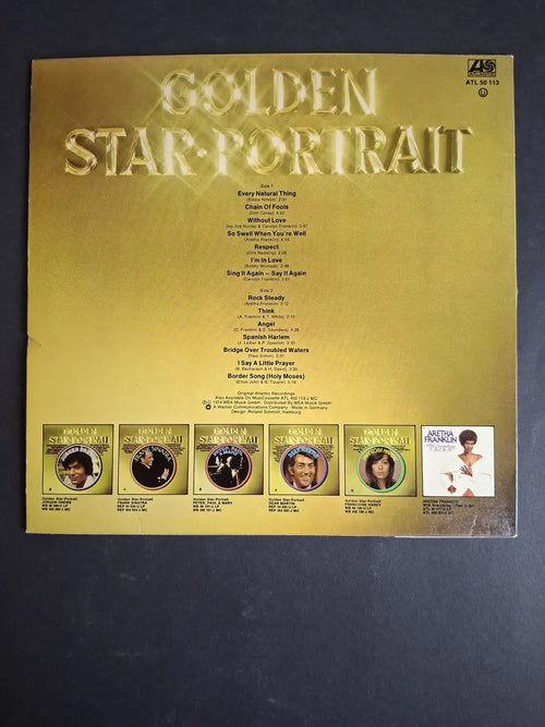 Aretha Franklin – Golden Star Portrait
