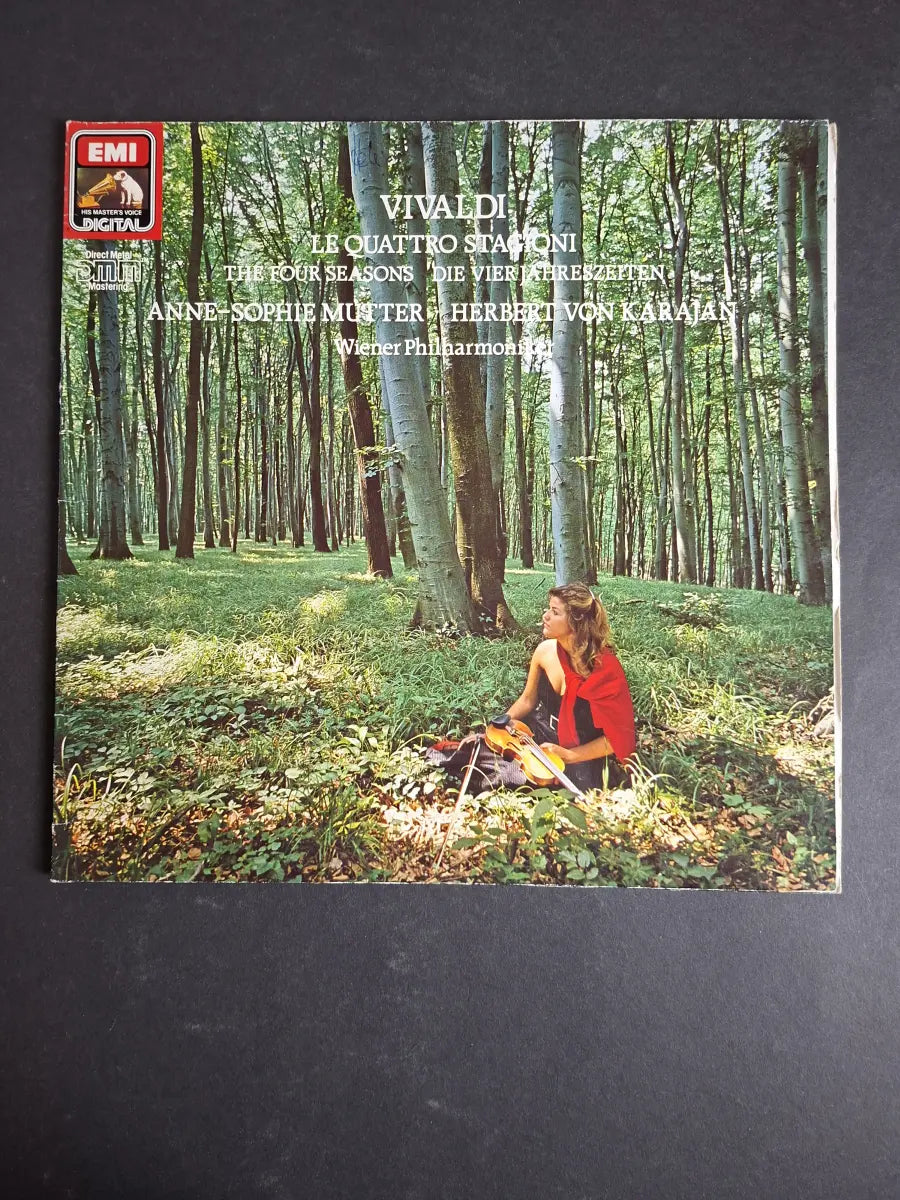 Vivaldi - Anne-Sophie Mutter, Wiener Philharmoniker, Herbert Von Karajan – Le Quattro Stagioni = The Four Seasons = Die Vier Jahreszeiten