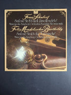 Schubert, Mendelssohn, Minneapolis Symphony Orchestra – Symphonie No.8 "Unvollendete" / Symphonie No.4 "Italienische"