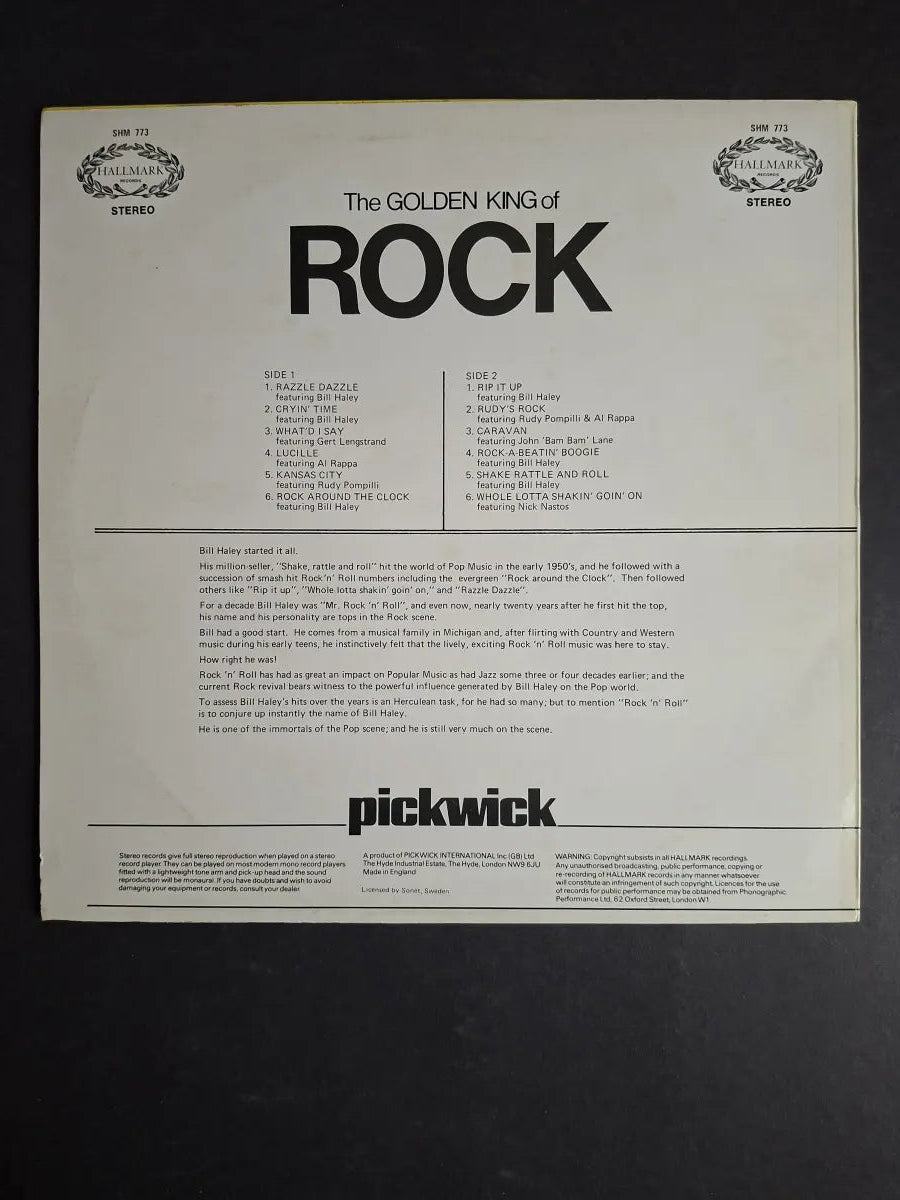 Bill Haley And The Comets – The Golden King Of Rock