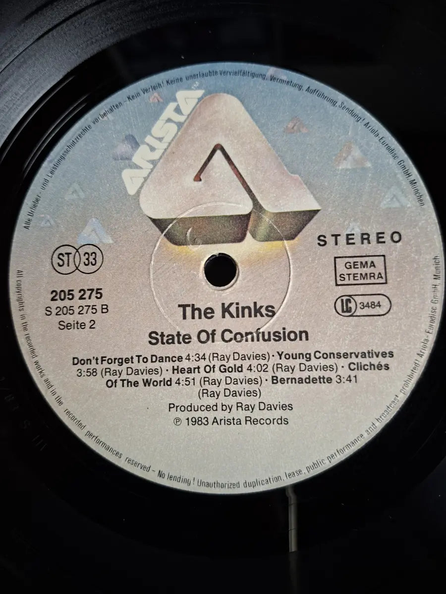 The Kinks – State Of Confusion