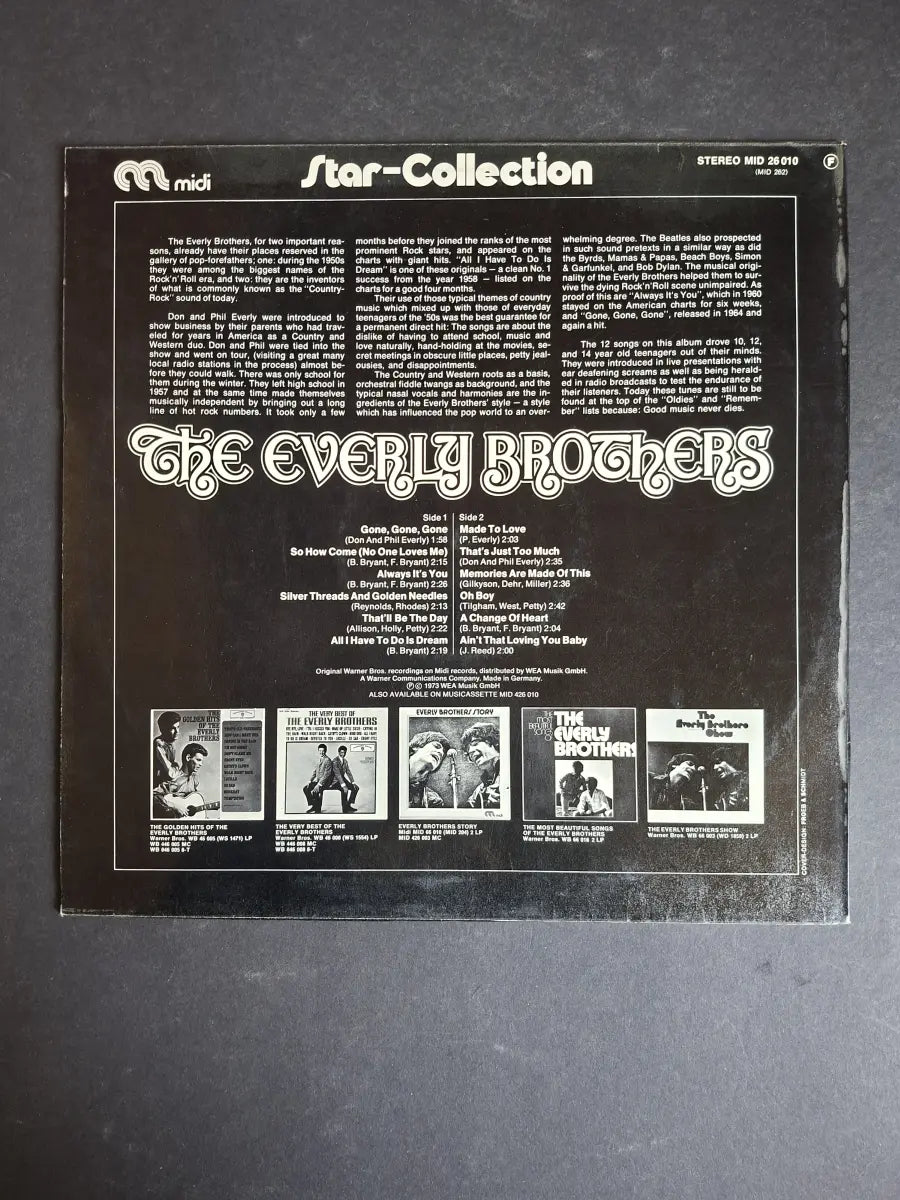 The Everly Brothers – Living Legends