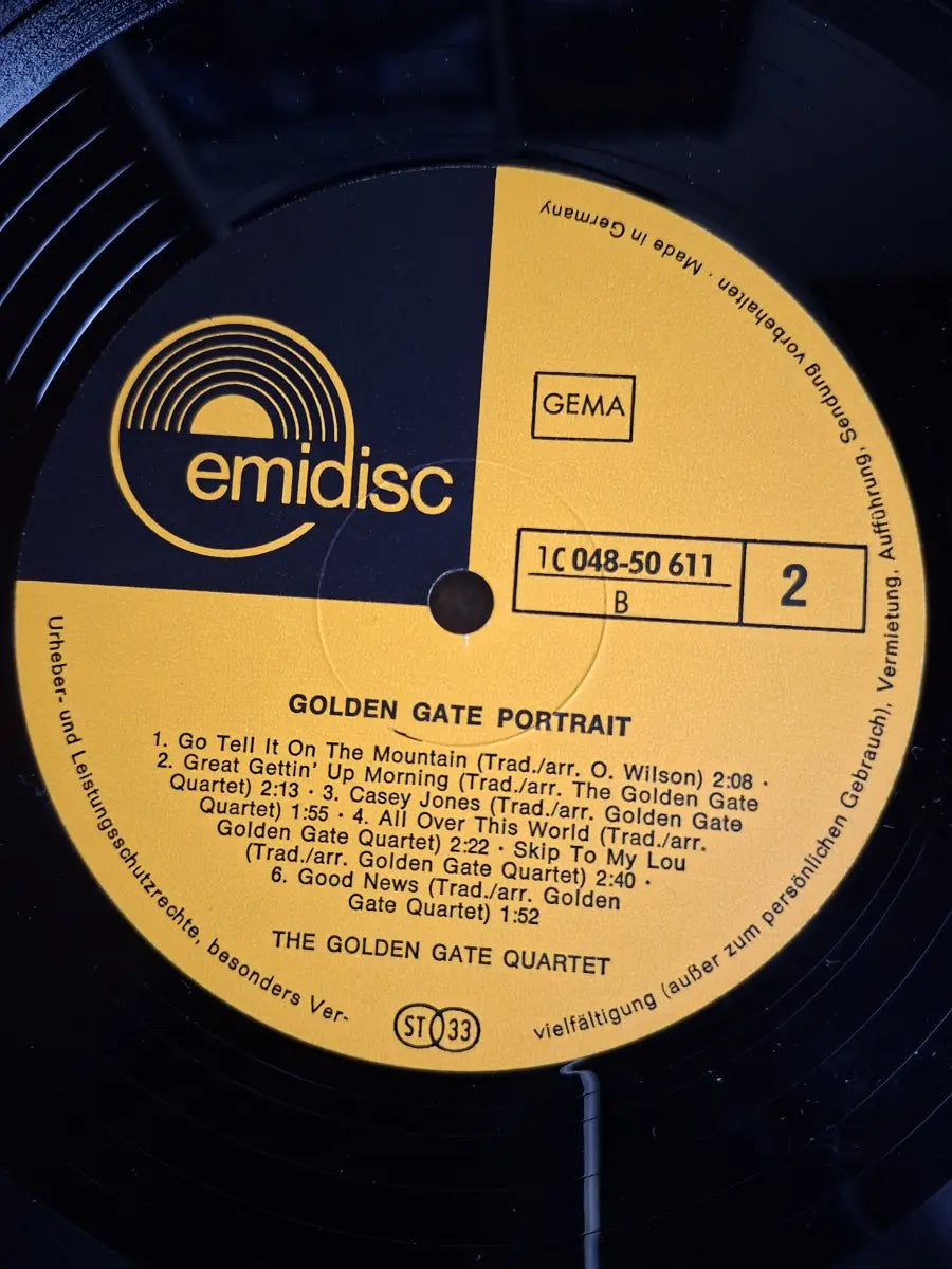 The Golden Gate Quartet – Golden Gate Portrait