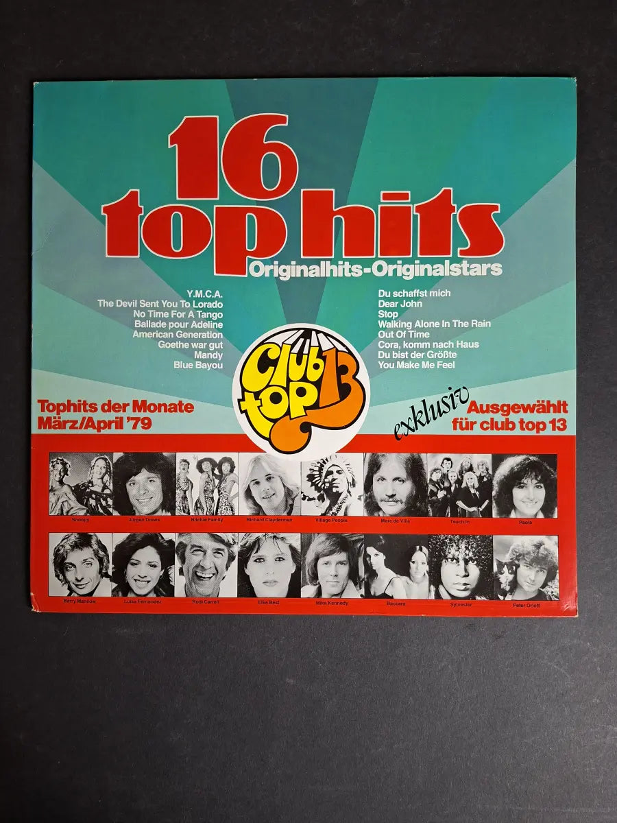 16 Top Hits - Tophits Der Monate März/April '79