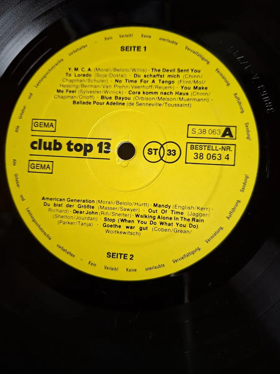 16 Top Hits - Tophits Der Monate März/April '79