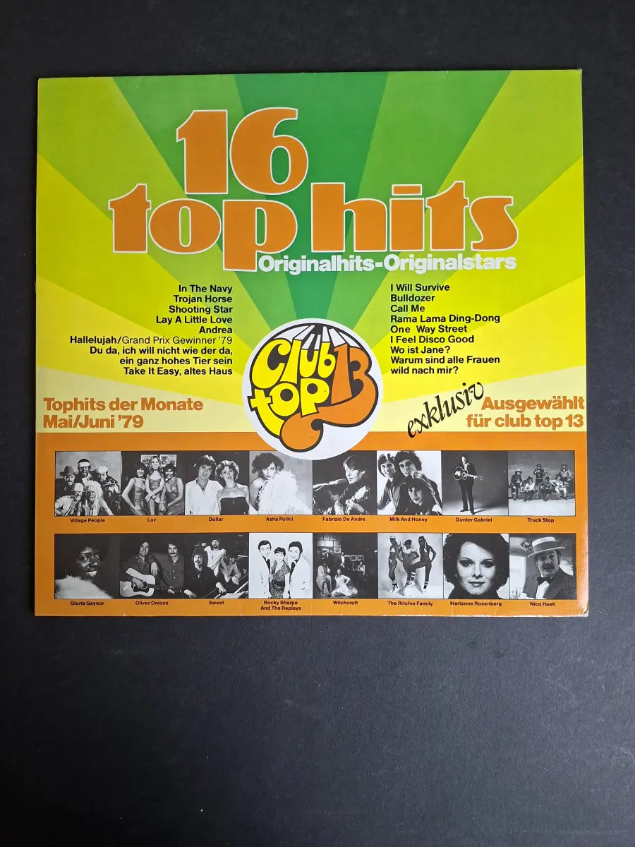 16 Top Hits - Tophits Der Monate Mai/Juni '79