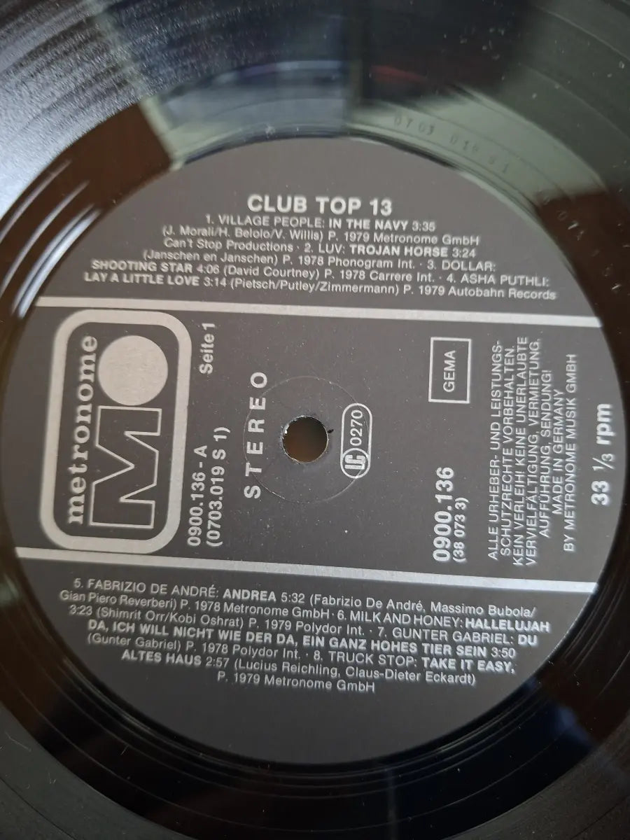 16 Top Hits - Tophits Der Monate Mai/Juni '79
