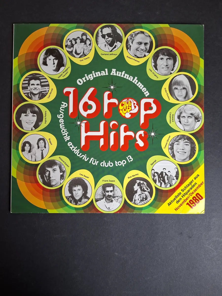 16 Top Hits - Aktuellste Schlager Aus Den Hitparaden November/Dezember 1980