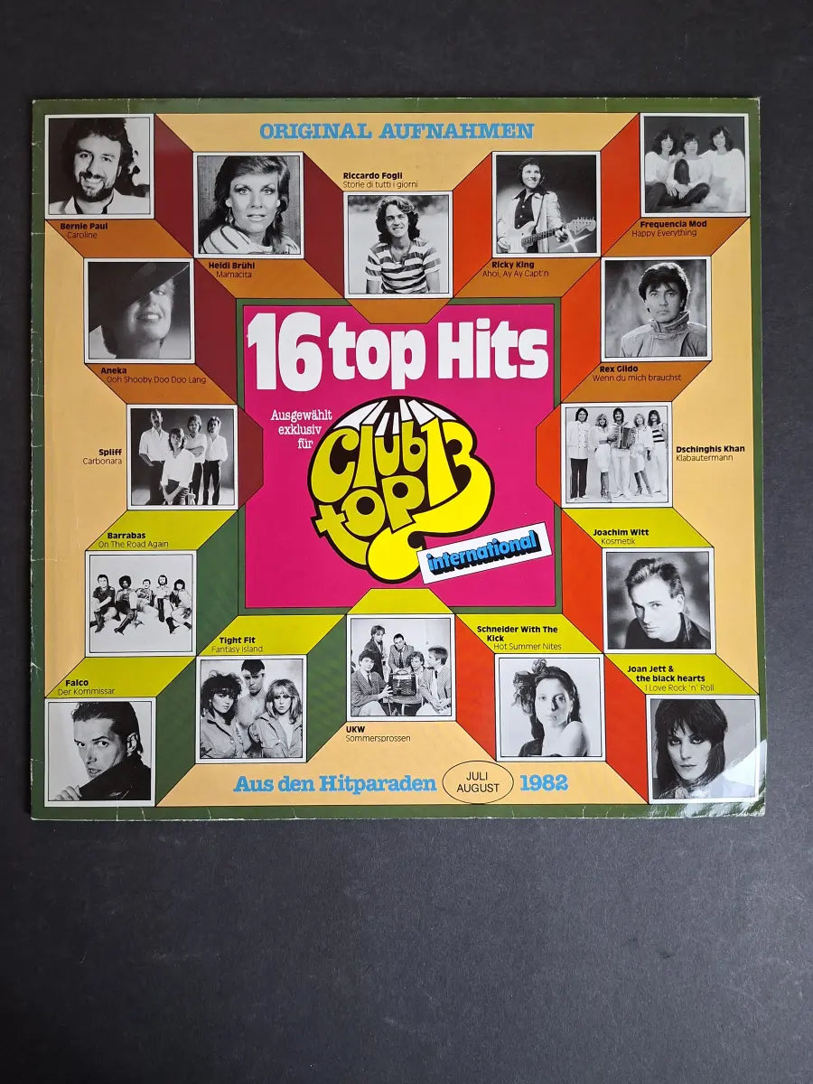 16 Top Hits - Aus Den Hitparaden Juli August 1982