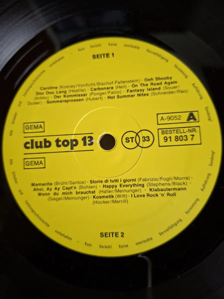 16 Top Hits - Aus Den Hitparaden Juli August 1982